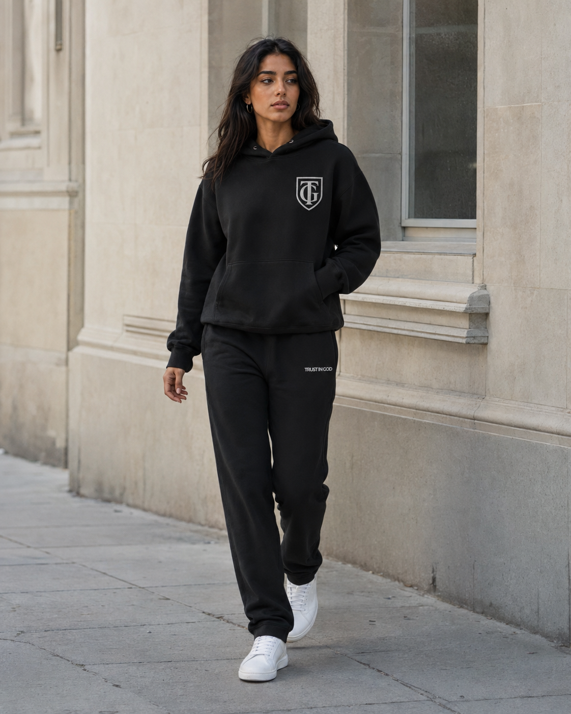 Women's Embroidered Hoodie