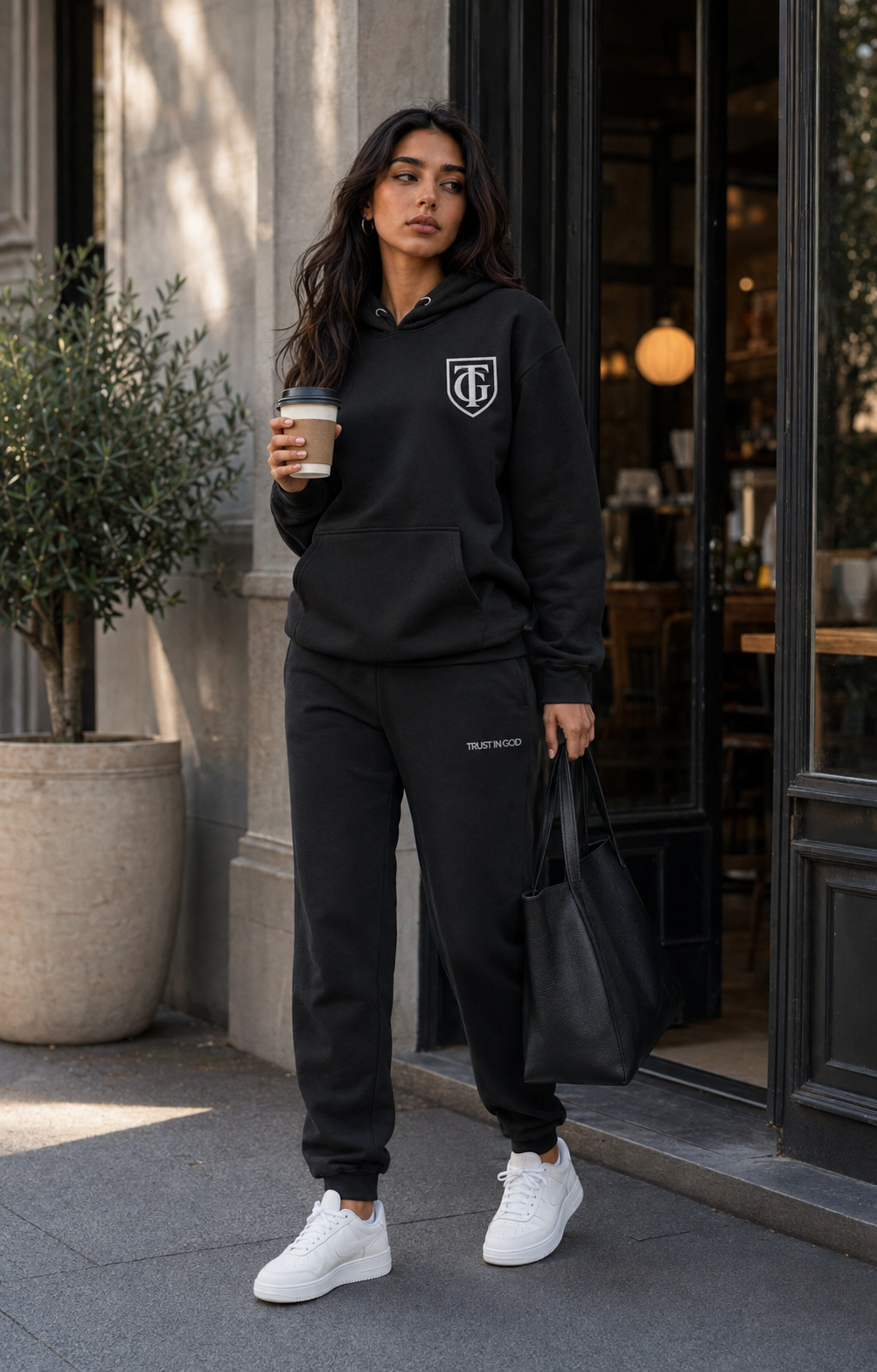 Women's Embroidered Hoodie